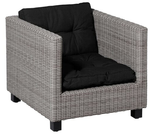 rugkussen Florance Rib 43 x 60 cm dralon zwart