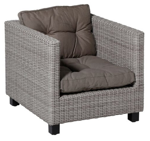 rugkussen Florance Rib 43 x 60 cm dralon taupe