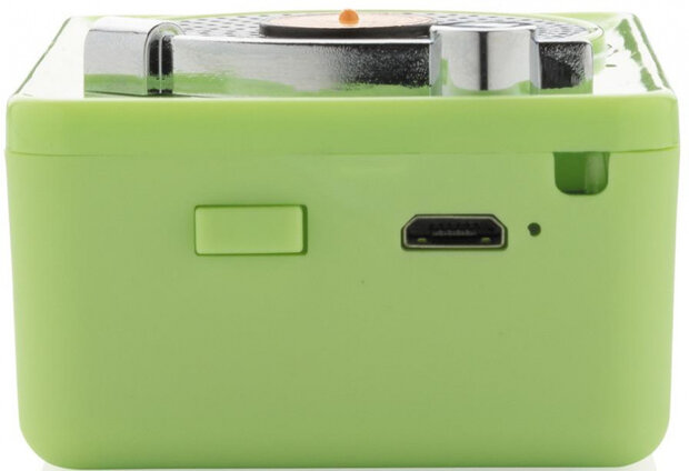 speaker Mini Vintage Bluetooth 7,5 cm 3W groen