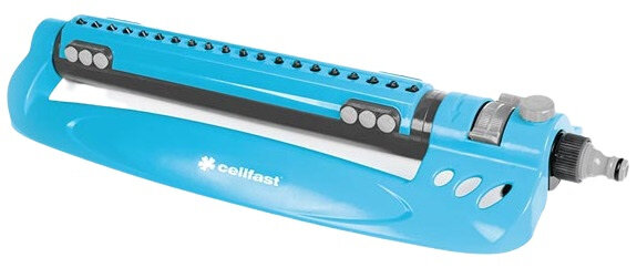 sproeier roterend 15S 200 m&sup2; blauw/zwart