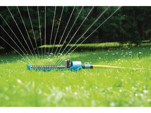 sproeier roterend 15S 200 m&sup2; blauw/zwart