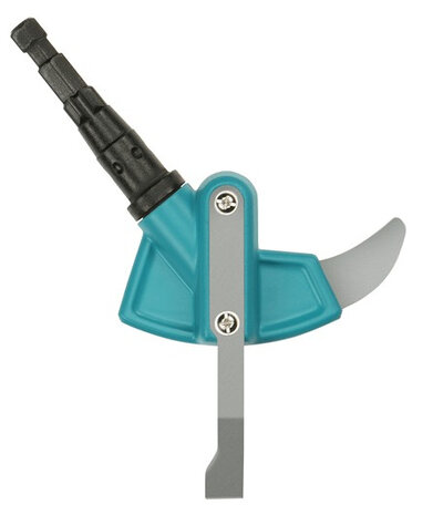voegenkrabber 2-in-1 combisysteem 25 x 14,5 cm blauw