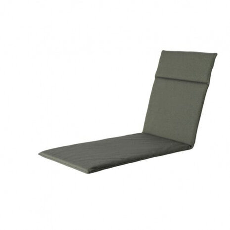 ligbedkussen 190 x 60 x 3 cm katoen groen