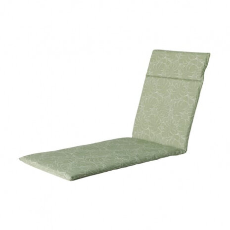 ligbedkussen palm 190 x 60 x 7 cm katoen groen