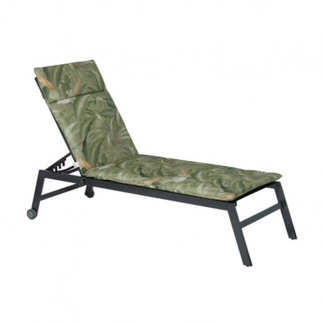 ligbedkussen vintage 190 x 60 x 7 cm katoen groen