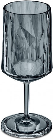 wijnglas Club No. 4 polycarbonaat 300 ml grijs
