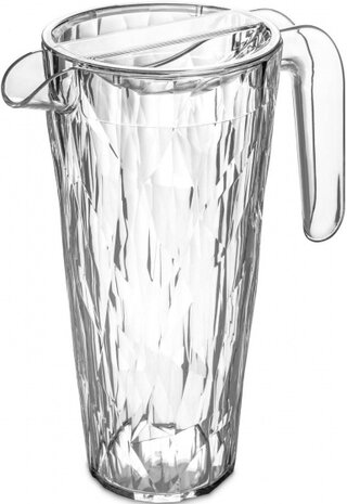 waterkan Club 1,5 liter glas transparant