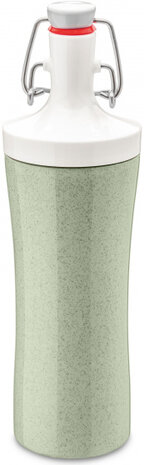drinkfles Plopp To Go 425 ml groen/wit