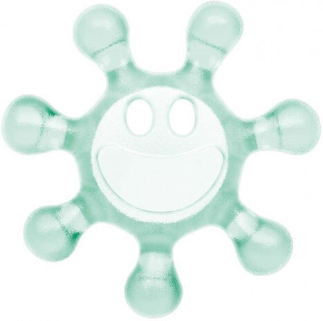 flesopener Sunny 7,1 x 1,5 cm groen/transparant