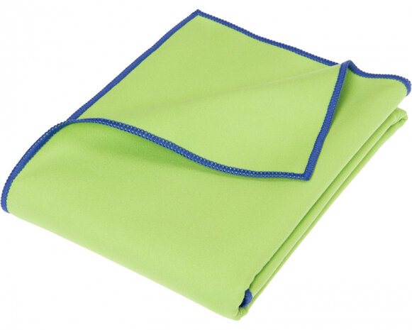fleecedeken junior 90 x 180 cm polyester groen