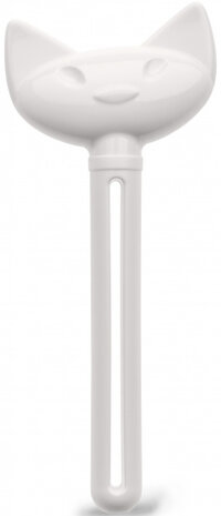 tubesleutel Miaou 10,8 x 4,5 cm wit