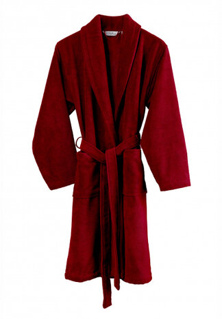badjas Felicia katoen rood maat M