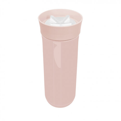 drinkfles Safe-To-Go 700 ml wit/roze