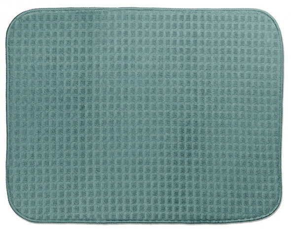 afdruipmat Rapida 50 x 38 cm polyester turquoise