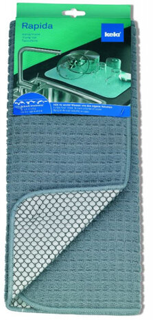 afdruipmat Rapida 50 x 38 cm polyester grijs