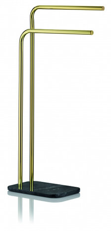 handdoekrek Liron 30 x 20 x 82,5 cm RVS goud