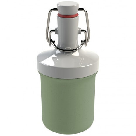mini drinkfles Plopp To Go 200 ml 7,5 x 15 cm groen