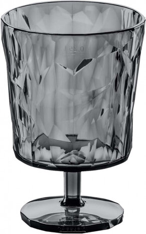 drinkglas Club S 250 ml transparant grijs