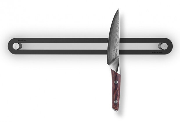 messenhouder Nordic Kitchen magnetisch 40 cm RVS zwart