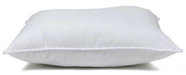 hoofdkussen Basic 80 x 80 cm polyester wit