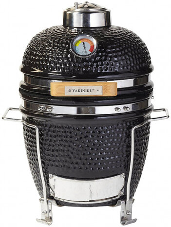 kamadobarbecue draagbaar onderstel 35,5 x 48 zwart