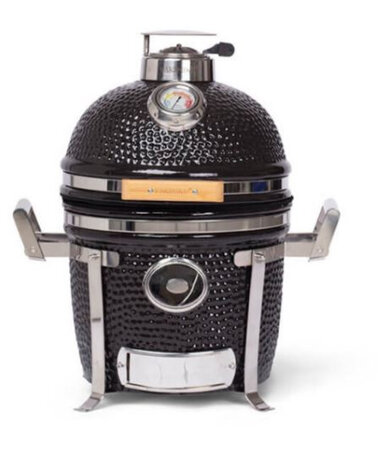 kamadobarbecue draagbaar onderstel 46,5 x 61,2 cm zwart