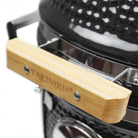 kamadobarbecue draagbaar onderstel 46,5 x 61,2 cm zwart