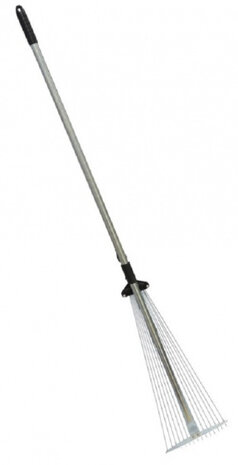 bladhark 158 x 56 cm staal zilvergrijs