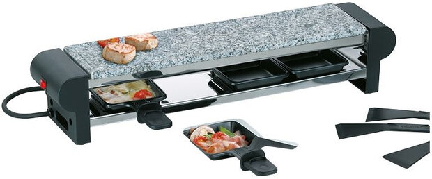 bakplaat Hot Stone Livigno 50 x 10,5 cm graniet