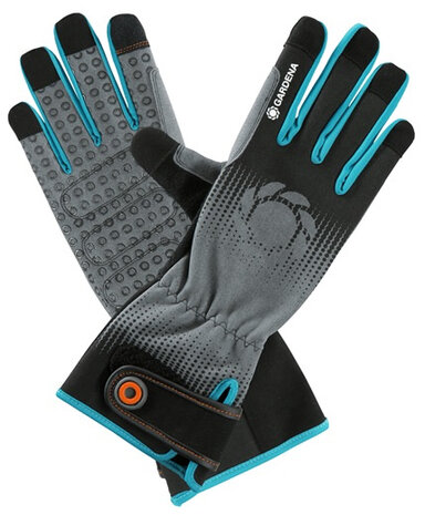 tuinhandschoenen struikonderhoud polyester grijs mt M
