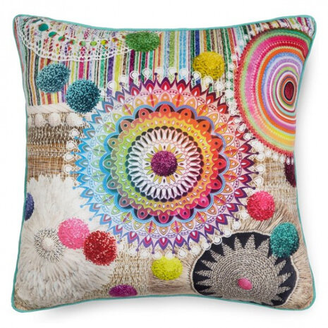sierkussen Inessa 48 x 48 cm polyester