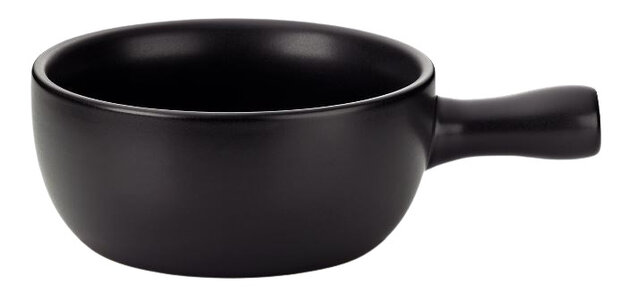 fonduepan Basel 2 liter keramiek zwart