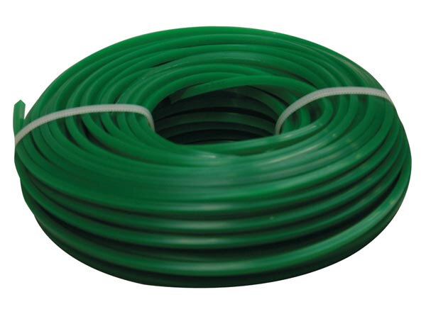 trimmerdraad 100 meter x 3,2 mm nylon groen