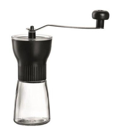 koffiemaler Enjoy 20 x 17 cm glas zwart