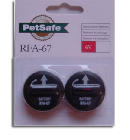 batterijen RFA 67D-11 Lithium 6V zwart 2 stuks
