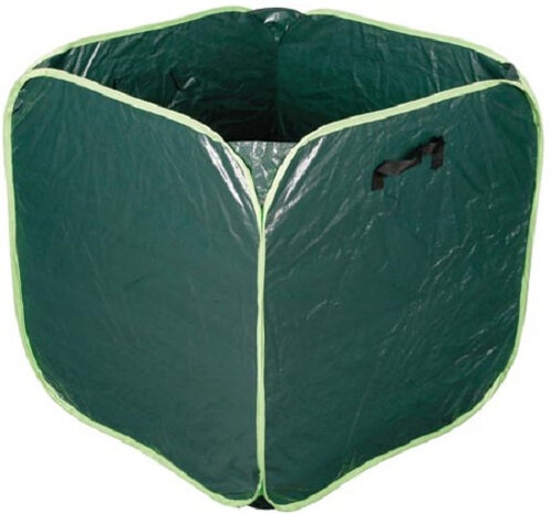 tuinafvalzak 290 liter 66 x 66 cm polypropyleen groen