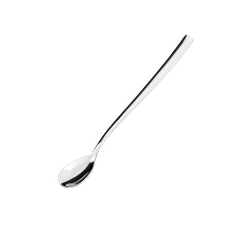 latte macchiatolepel Spoon 21 cm RVS zilver