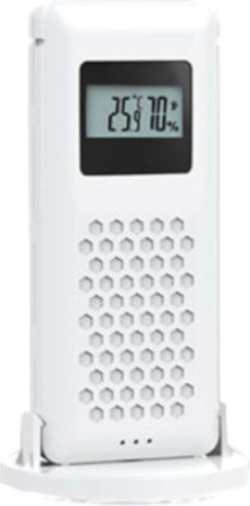 reserve-sensor weerstation Elegant O batterij wit