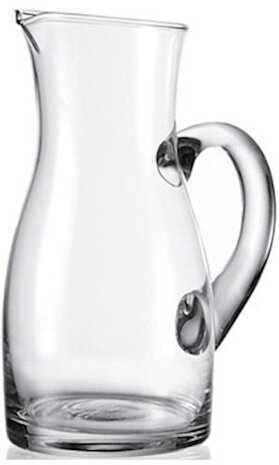 schenkkan Country 0,6 liter 19 cm glas transparant