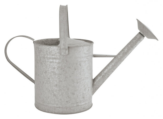 gieter 30,5 x 55,5 cm 8,75 liter zink grijs