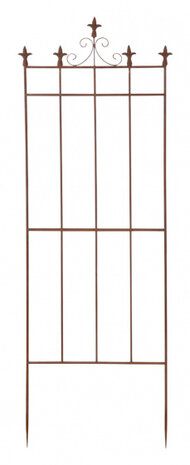 plantensteun franse lelie 164,5 cm staal bruin