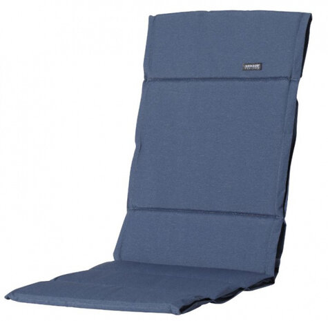 tuinstoelkussen Outdoor Panama 125 cm katoen blauw
