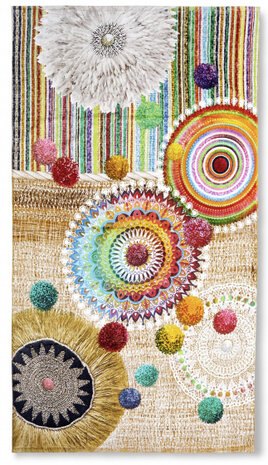 strandlaken Inessa 100 x 180 cm microfiber