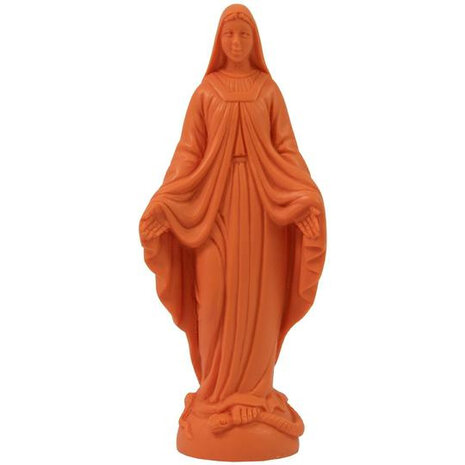 luchtverfrisser Aroma Diffuser Maria 18 cm wax oranje