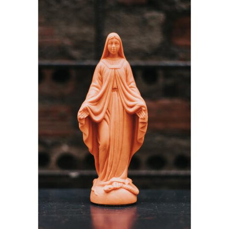 luchtverfrisser Aroma Diffuser Maria 18 cm wax oranje