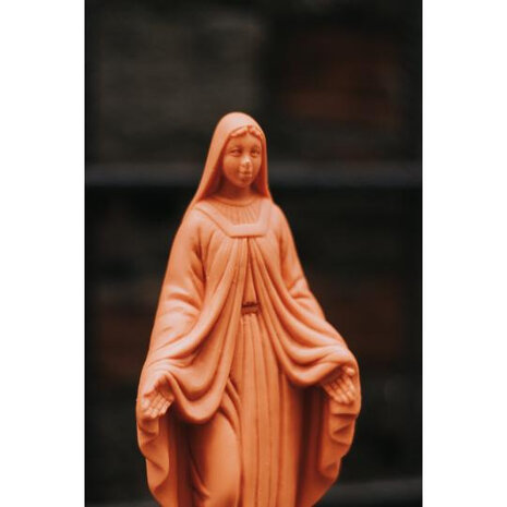 luchtverfrisser Aroma Diffuser Maria 18 cm wax oranje