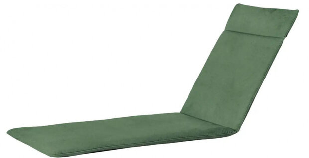 ligbedkussen Velvet 190 x 60 x 7 cm katoen groen