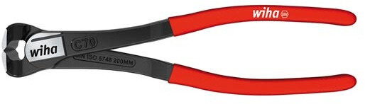 krachtkopkniptang Classic 200 mm staal zwart/rood