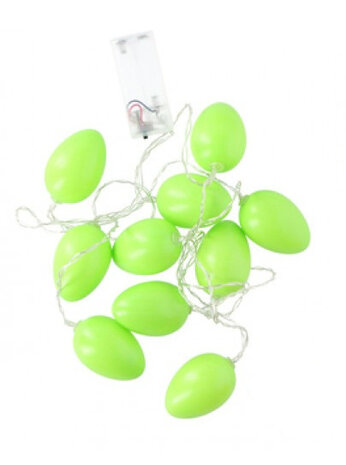 decoratieverlichting paasei 10 led groen