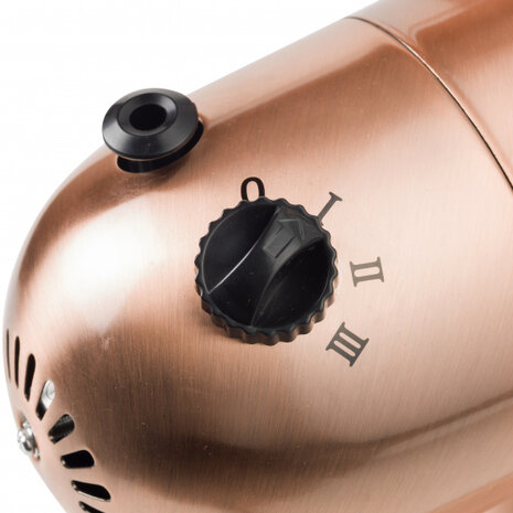 tafelventilator Retro 35 cm 3 standen 75&deg; 35W koper
